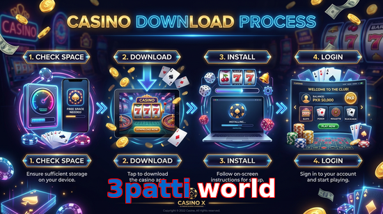 Game list for 3Patti World download section